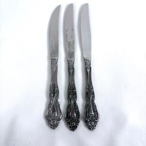 Imperial International 2‎ Dinner 1 Steak knife Silver Classic Baroque Stainless
